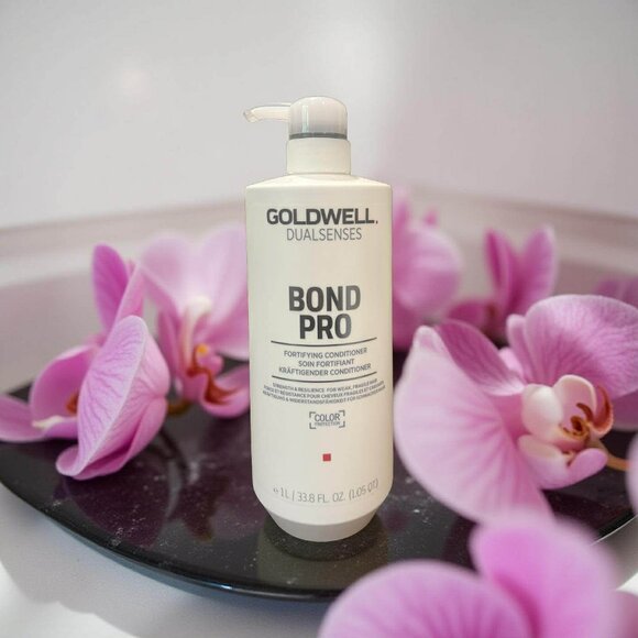 Goldwell Dualsenses Bond Pro Fortifying Shampoo & Conditioner 33.8 oz - Picture 3 of 3
